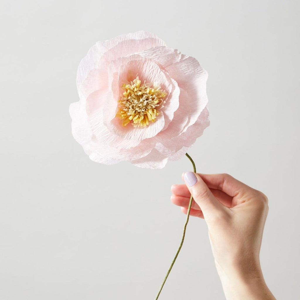 Studio About Papierblume Ice Poppy (Rose)
