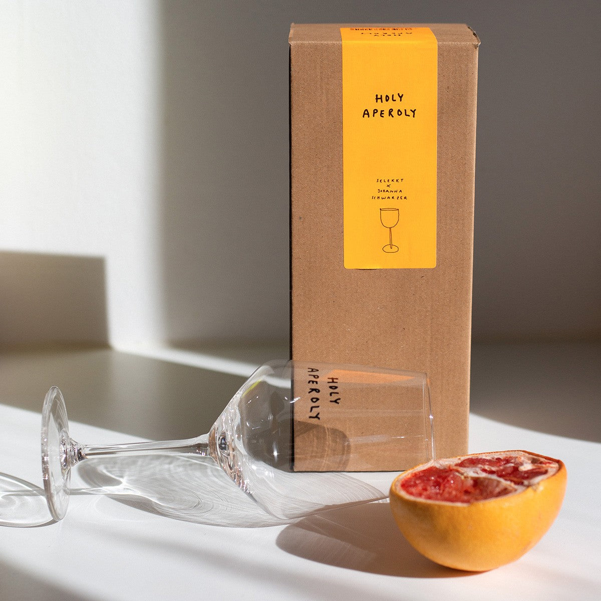 selekkt Weinglas "Holy Aperoly" | Special Edition | für Spritz-Liebende!