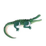studio ROOF Wanddeko studio ROOF “Tall Crocodile” | Bunte Krokodil-Deko aus Karton