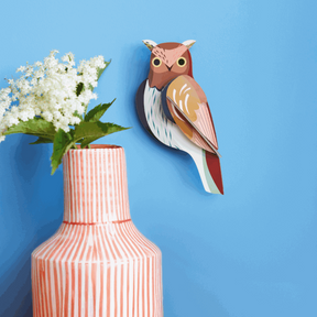 studio ROOF Wanddeko studio ROOF “Tawny Owl” | Eulendeko aus Karton