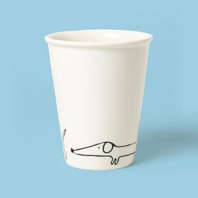 helen b Becher helen b "Teckel" | Design Mug mit Illustrationen von Helen Blanchaert