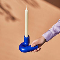 OCTAEVO Kerzenhalter OCTAEVO “Templo” | Dark Blue | Eleganter Akzent für dein Zuhause