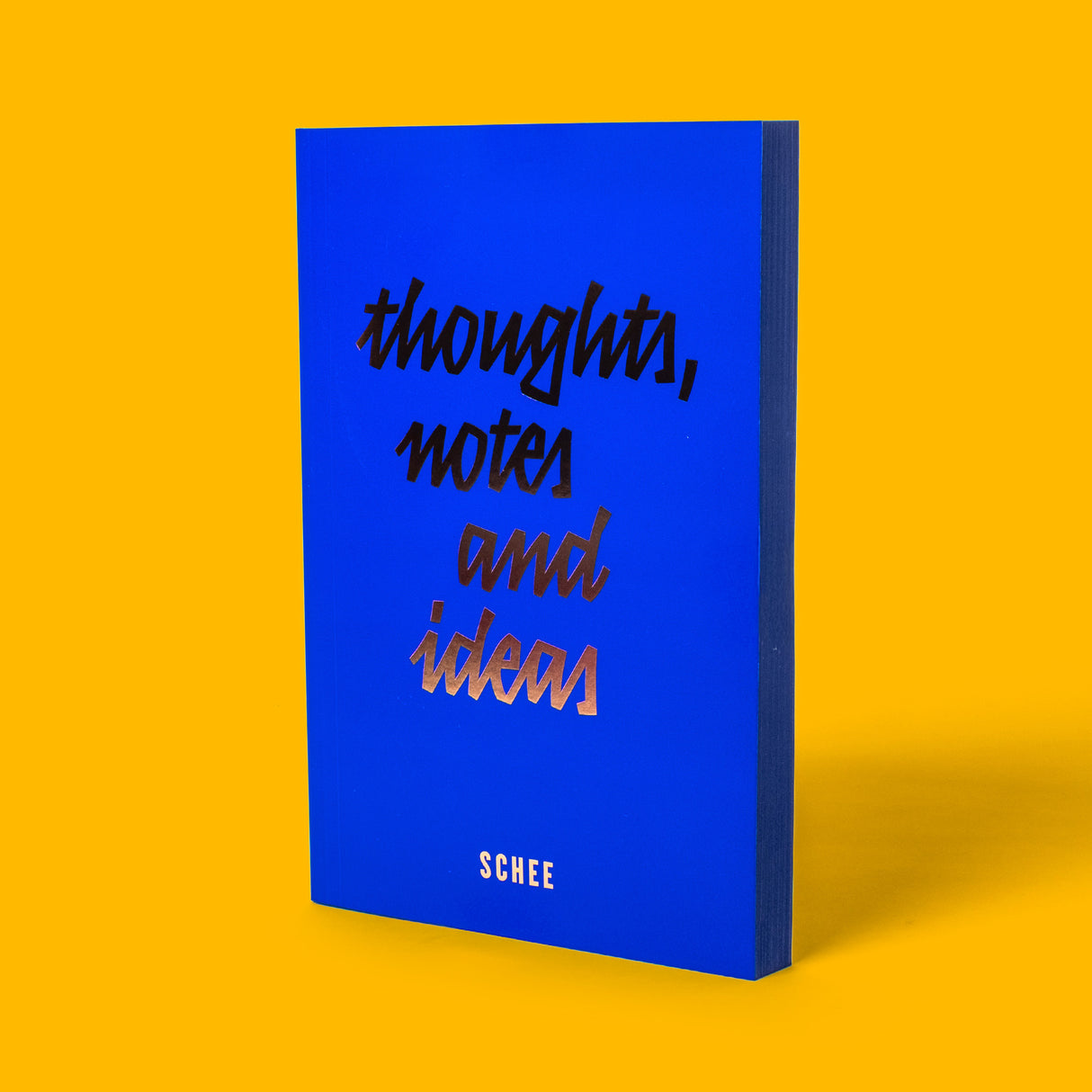 Notizbuch „Thoughts, Notes and Ideas“ | DIN A5 | Edition SCHEE