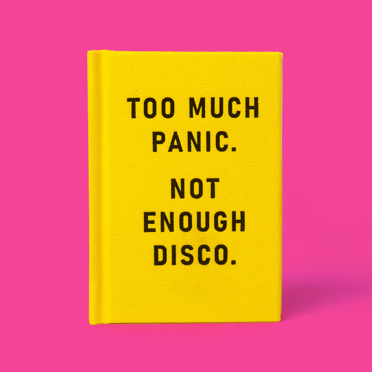 Ohh Deer Notizbuch “Too Much Panic” A7 | Humorvolles Notizbuch | Ohh Deer