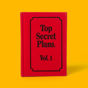 Ohh Deer Notizbuch “Top Secret Plans” A7 | Geheime Ideen | Ohh Deer