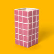 &Klevering Vase &Klevering “Kachel Pink” | 10,5x21 cm | Romantisches Flair