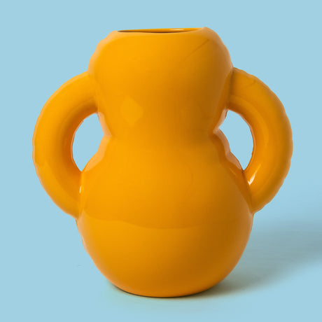 Home Studyo Vase “Oscar Gloss” Yolk | Design Vase | Home Studyo