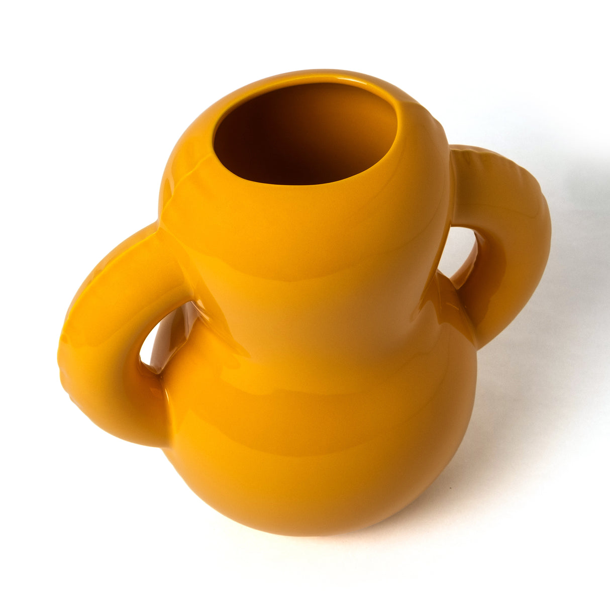 Home Studyo Vase “Oscar Gloss” Yolk | Design Vase | Home Studyo