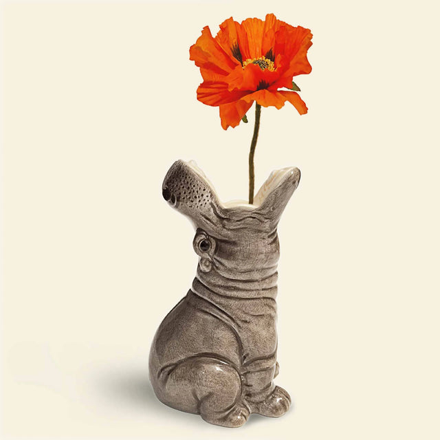 Donkey Products Vase „Hungry Hippos Small“ | Originelle Vase | Donkey Products