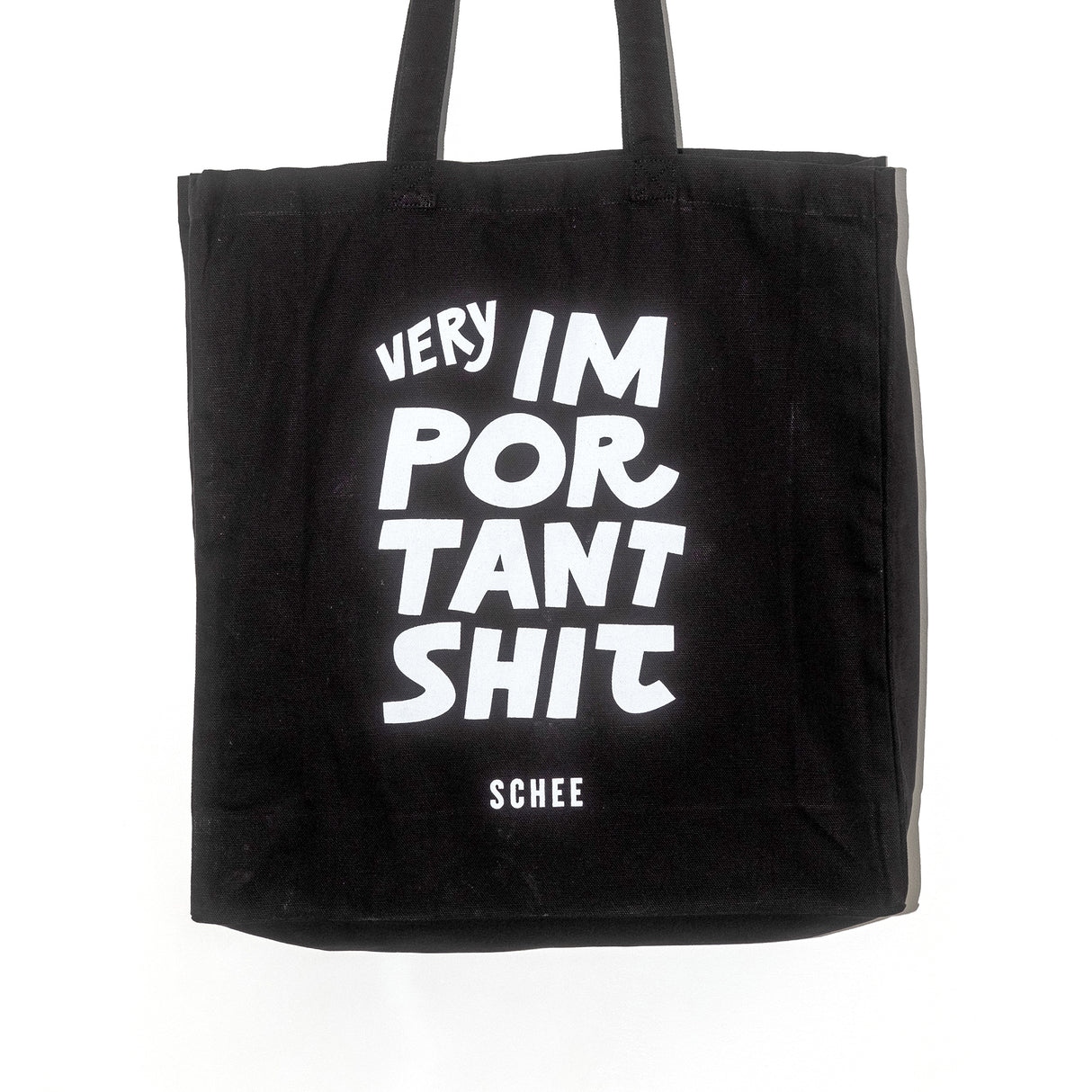Canvastasche "Important Shit" | Siebdruck | Edition SCHEE