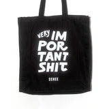Canvastasche "Important Shit" | Siebdruck | Edition SCHEE