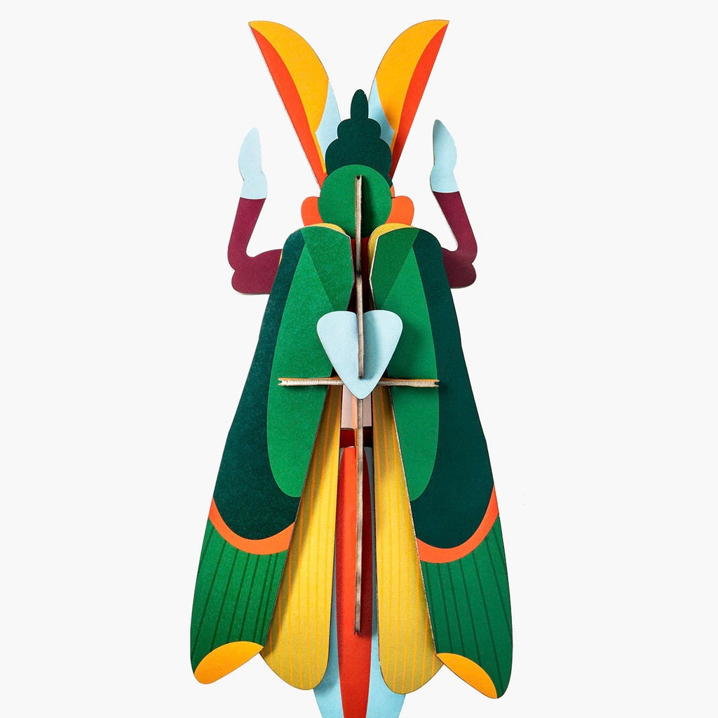 studio ROOF Wanddeko Grasshopper | DIY 3D Objekt von Studio Roof