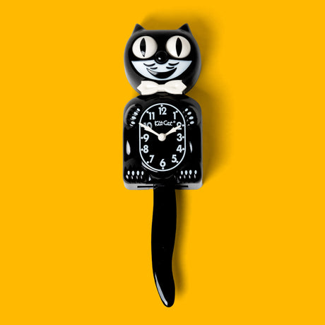 Kit-Cat Clock Wanduhr Kit-Cat Clock "Classic Black" | Retro & Kultig