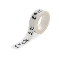 helen b Washi Tape helen b "F*ck it" | Klebeband mit Illustrationen