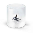 WD Lifestyle Glas “Orca” 250 ml | Meeresmotiv | WD Lifestyle