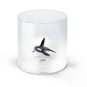 WD Lifestyle Glas “Orca” 250 ml | Meeresmotiv | WD Lifestyle