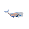 studio ROOF Wanddeko studio ROOF “Whale” | Stilvolle Waldeko aus Karton