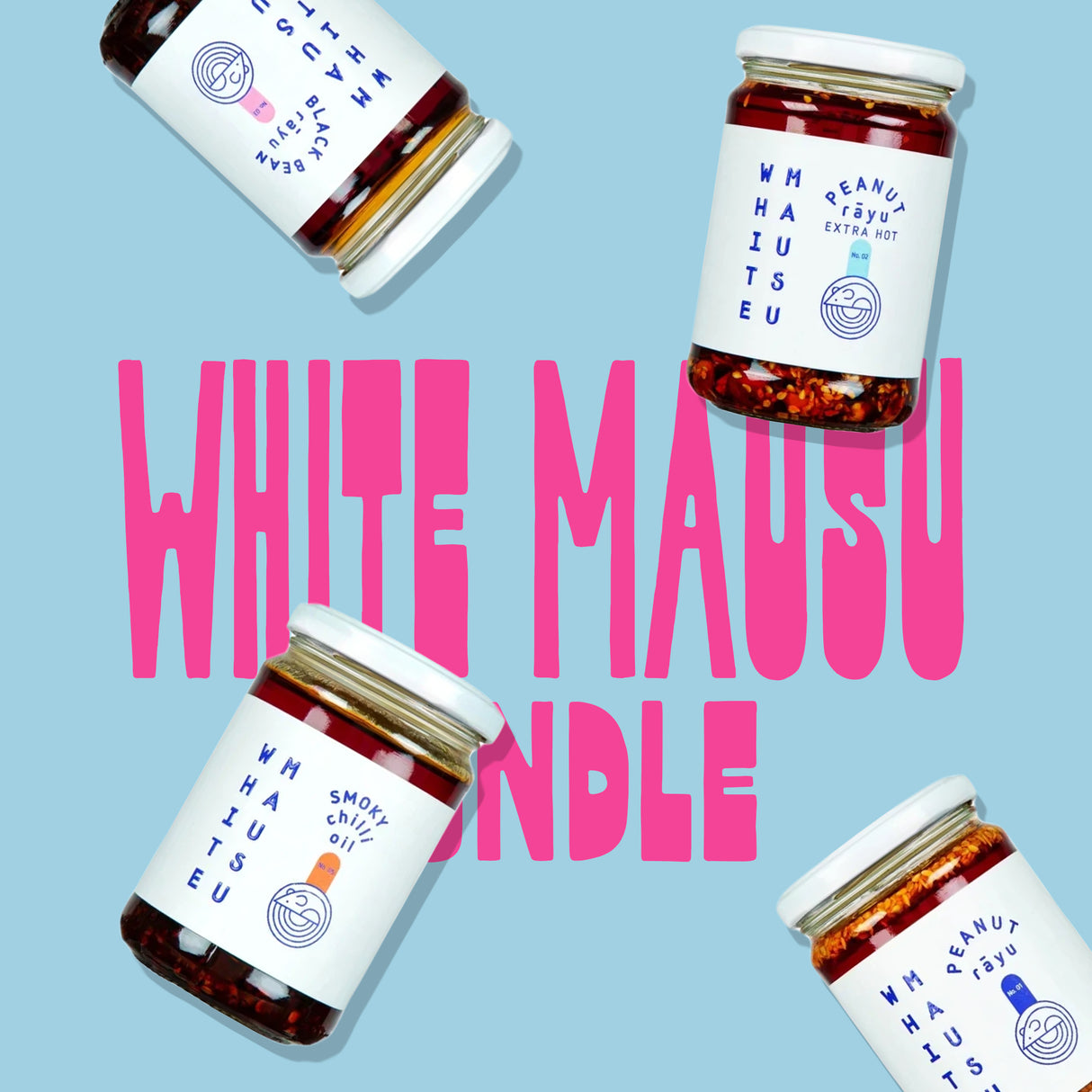 White Mausu White Mausu Bundle | Asiatische Würzsaucen für Foodies