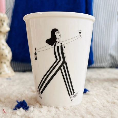 helen b Becher helen b "Wine O´Clock" | Design Mug mit Illustrationen von Helen Blanchaert
