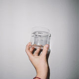 YAHYA Studio Trinkglas "Please don't talk to me"