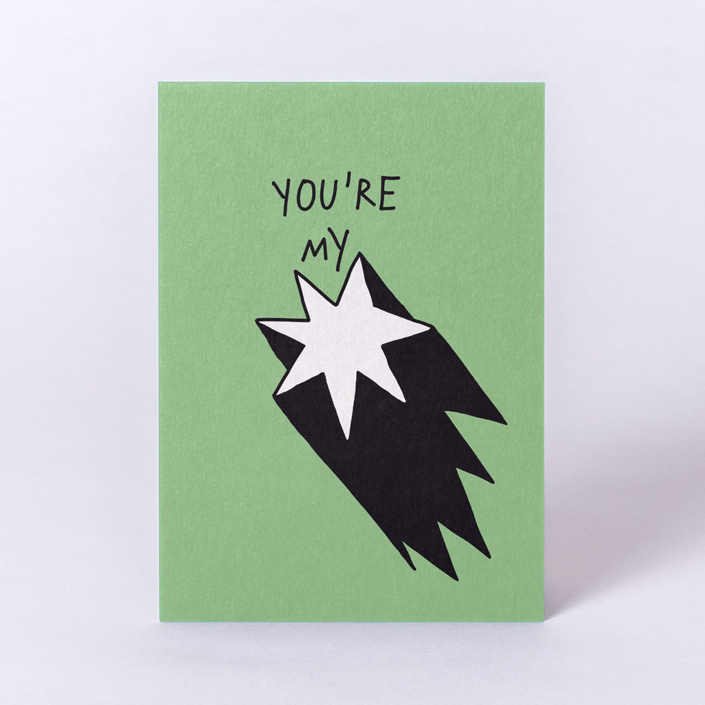 Edition SCHEE Postkarte "You're my star"