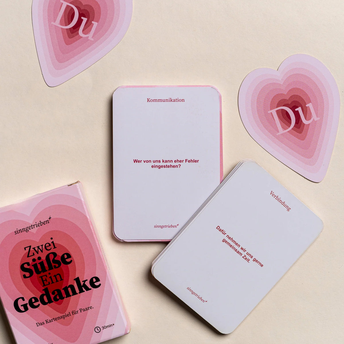 sinngetrieben Kartenspiel “Zwei Süße, ein Gedanke” | sinngetrieben