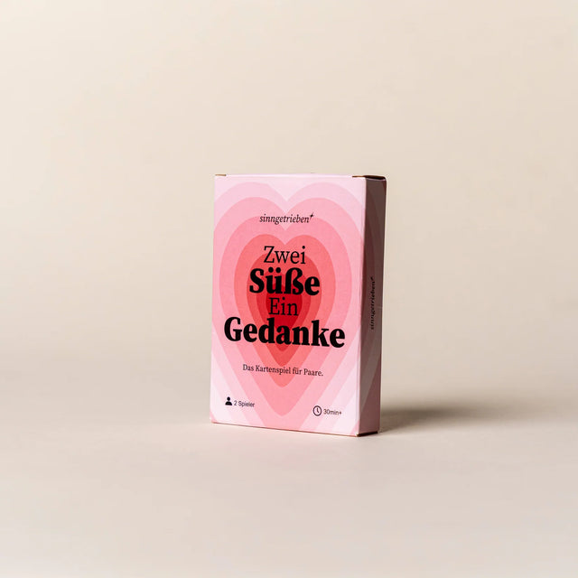 sinngetrieben Kartenspiel “Zwei Süße, ein Gedanke” | sinngetrieben