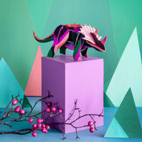 studio ROOF Totem- Triceratops