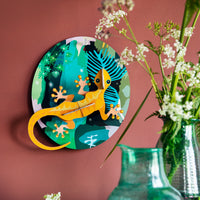 studio ROOF Wanddeko- Jungle Gecko