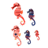 studio ROOF Wanddeko - Sea horses