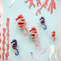 studio ROOF Wanddeko - Sea horses