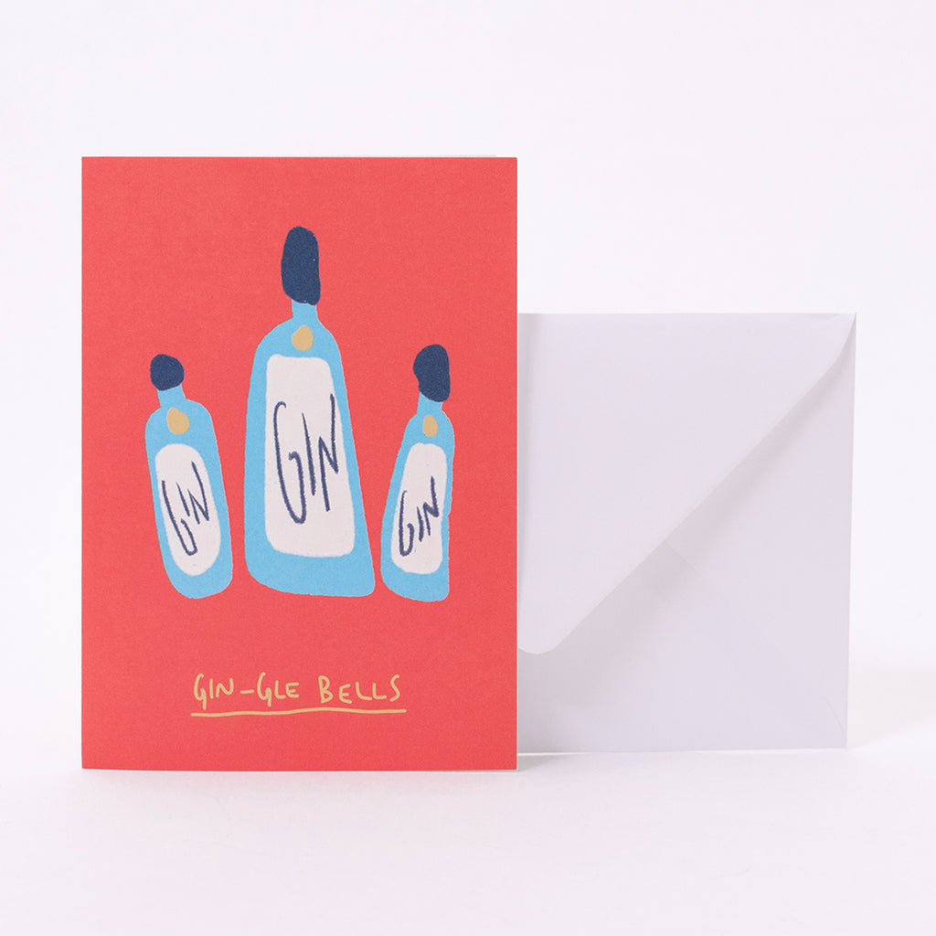 Edition SCHEE Grußkarte "Gin-gle Bells"