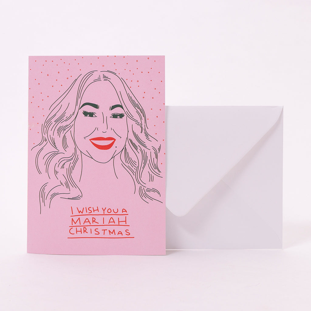 Edition SCHEE Grußkarte "Mariah Christmas"
