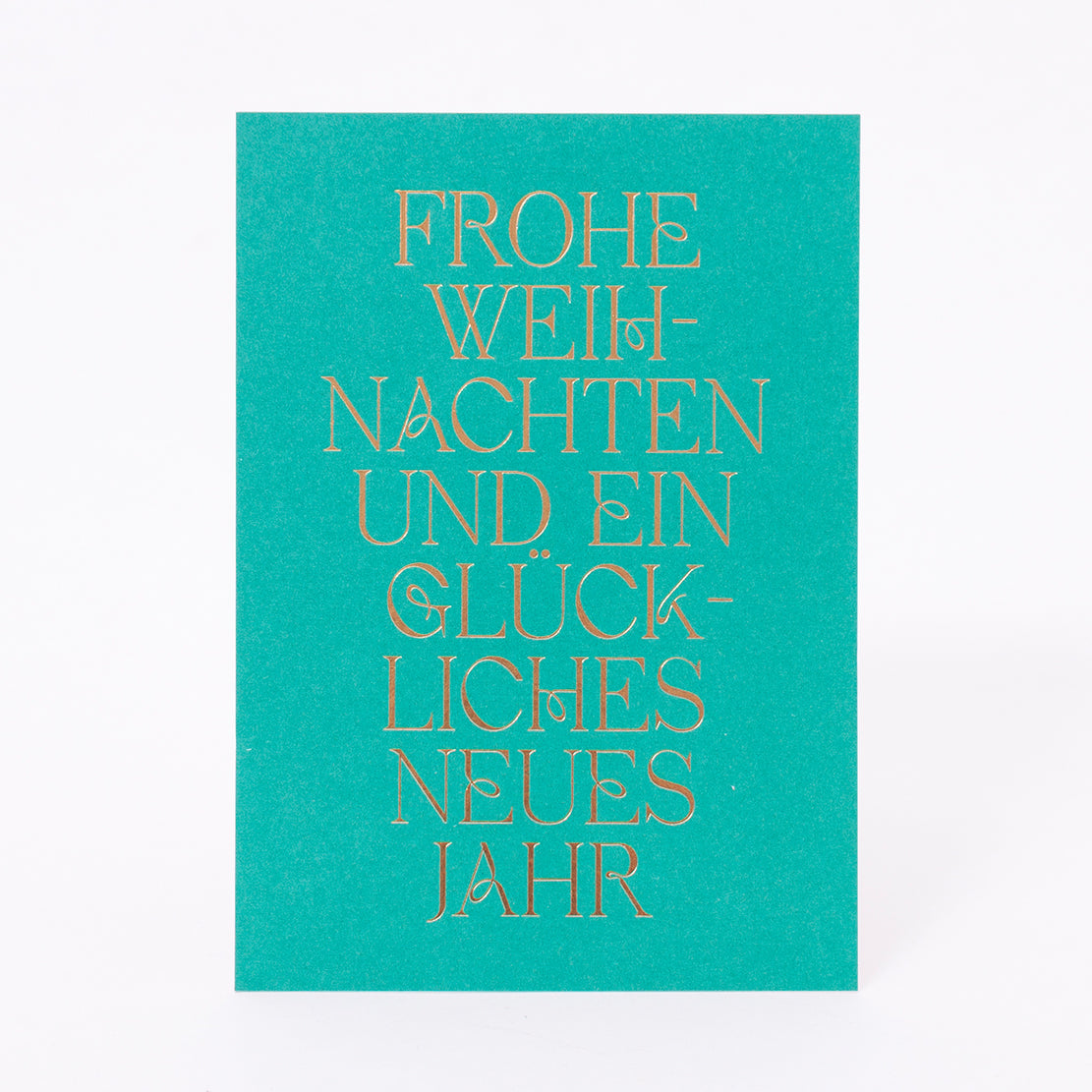 Edition SCHEE Postkarte "Frohe Weihnachten und ein glückliches neues Jahr"