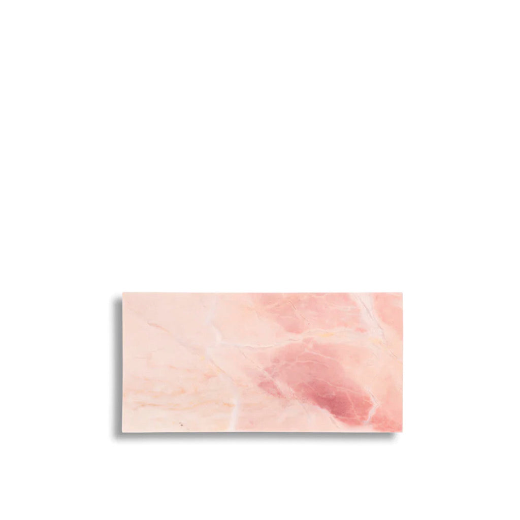 Stoned Servierbrett Marmor Pink M