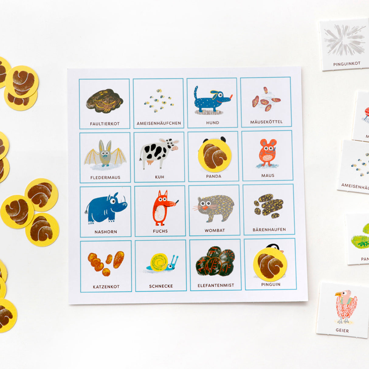 Laurence King Verlag Tierkacke Bingo