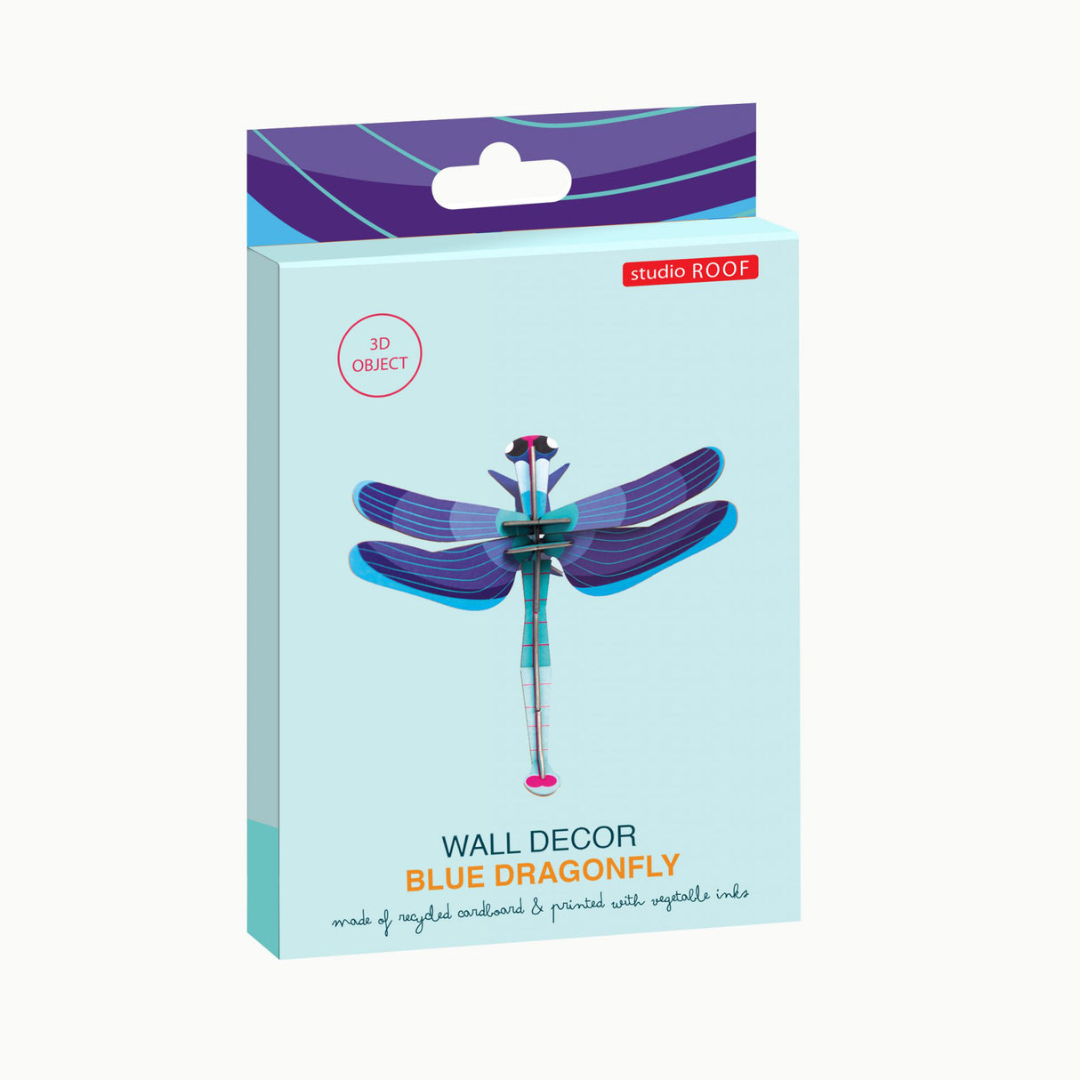 studio ROOF Wanddeko- Sapphire Dragonfly