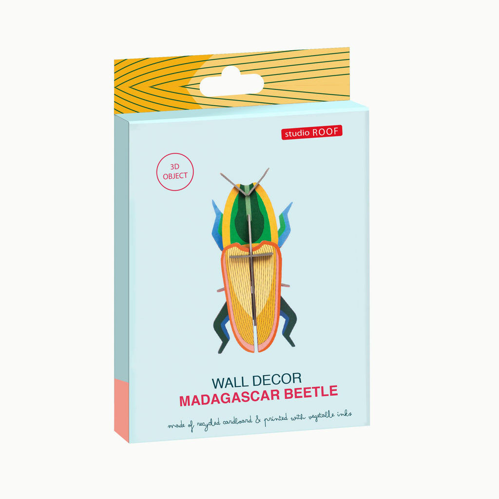 studio ROOF Wanddeko- Madagascar Beetle