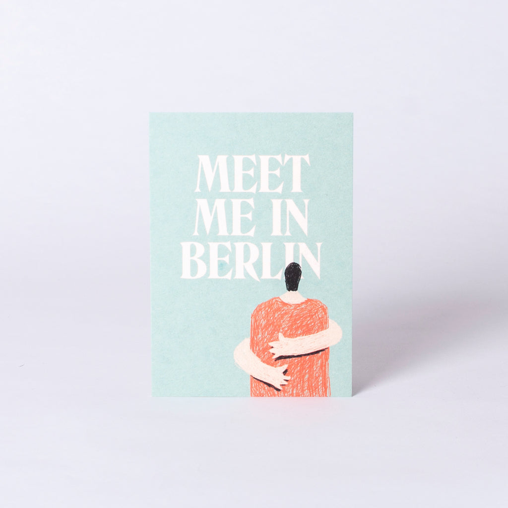 Edition SCHEE Postkarte "Meet me in Berlin"