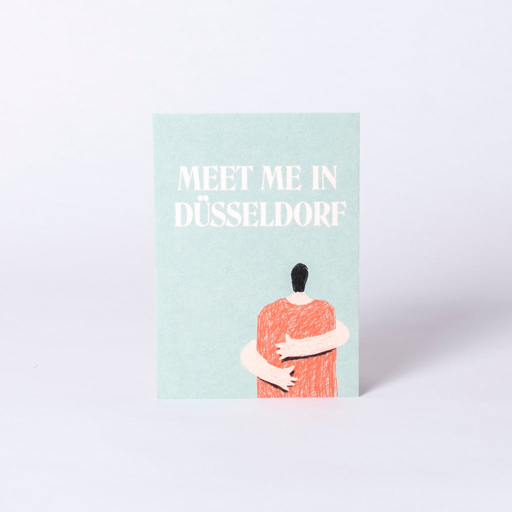 Edition SCHEE Postkarte "Meet me in Düsseldorf"