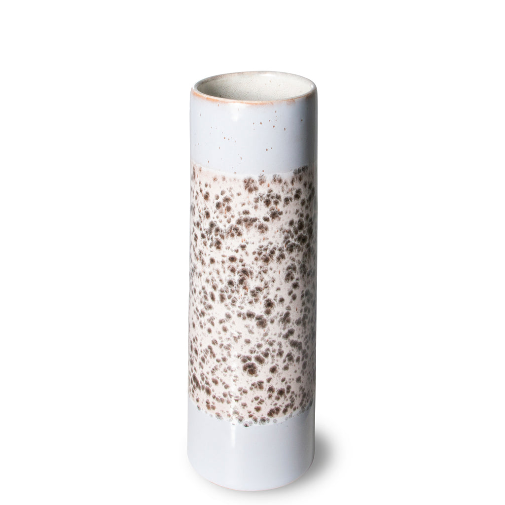 Hkliving Vase HKliving "70s Ceramics Birch Small" | Vintage-Look Vase aus feinstem Steingut