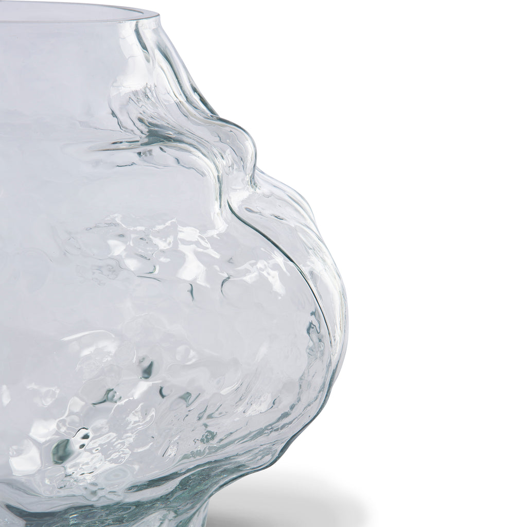 Hkliving Vase Cloud Clear Glass low