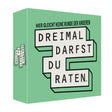 Kylskapspoesi Dreimal darfst du raten