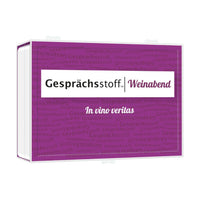 Kylskapspoesi Gesprächsstoff Weinabend