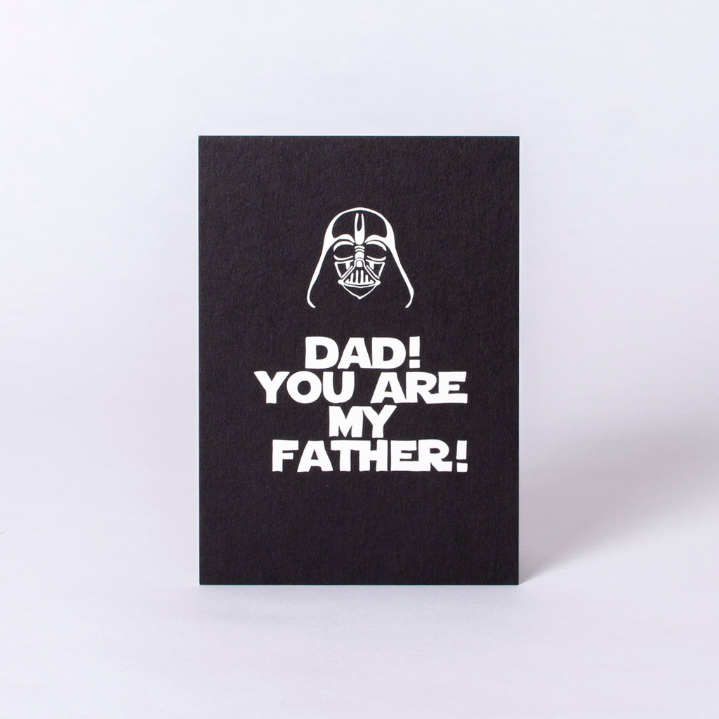 Edition SCHEE Postkarte "Dad! You are my father!"