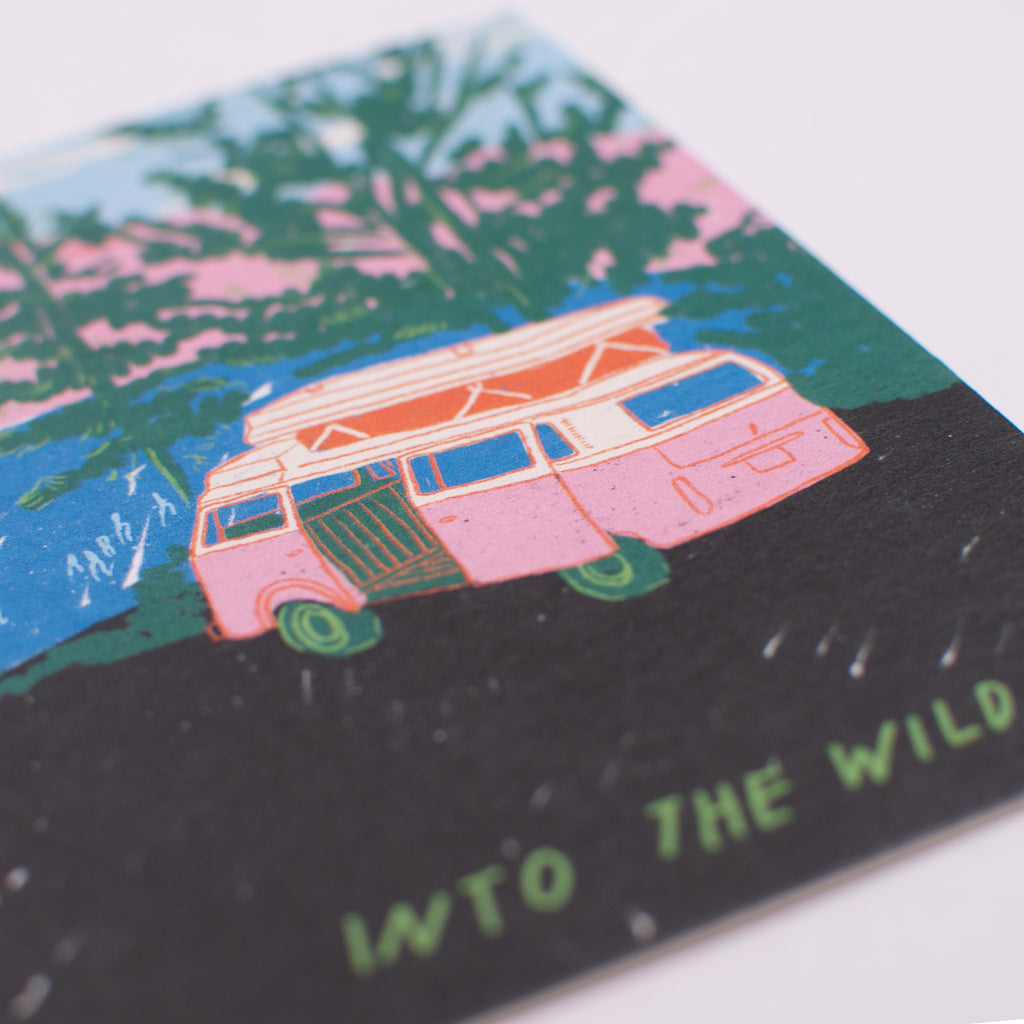 Edition SCHEE Postkarte "Into the Wild"