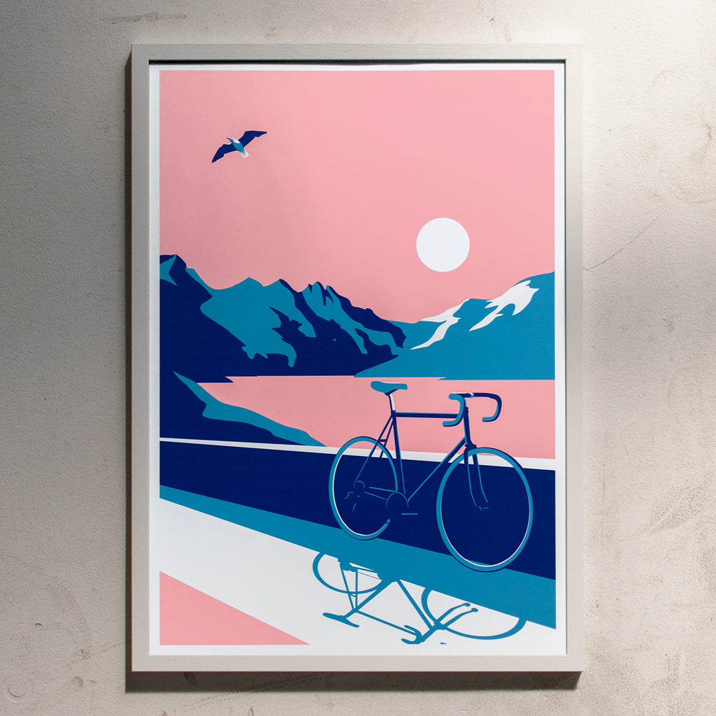 Telegramme Paper Co. Summertime Travel - Bike (A2) weiß