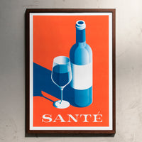 Telegramme Paper Co. Santé (Din A2)