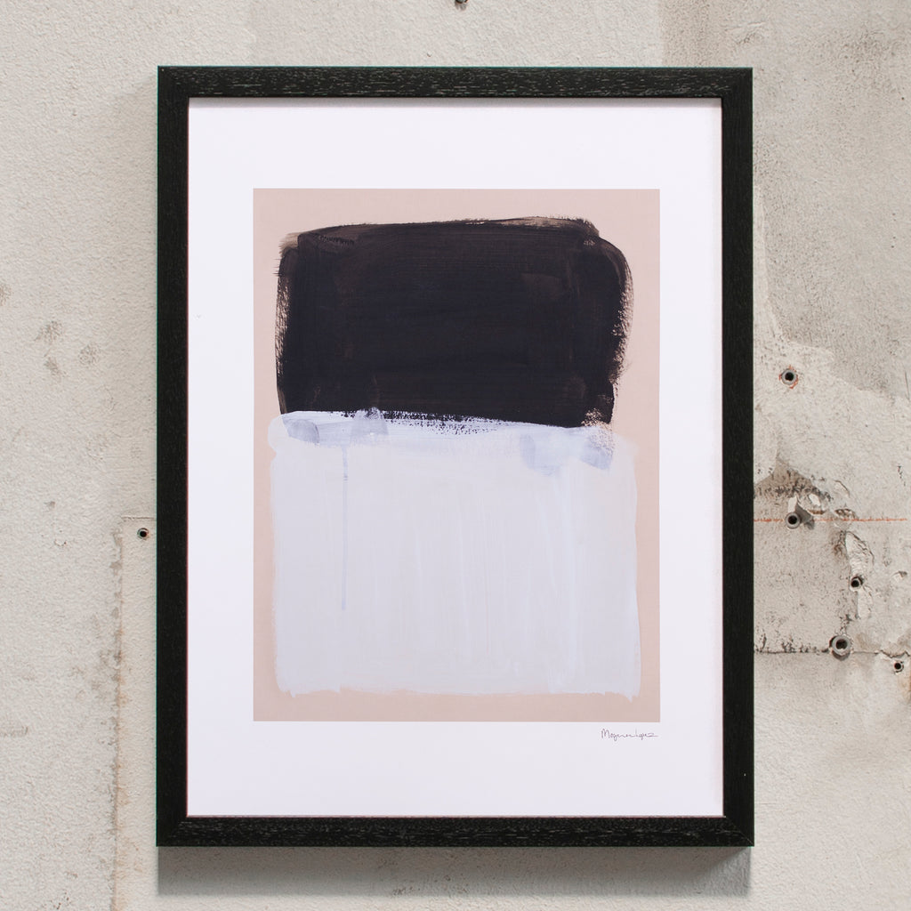 Berit Mogensen Lopez Painted Surface (30 x 40cm) schwarz
