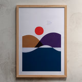 Blanca Gómez Summer Bird Print (13 x 19 Inch)